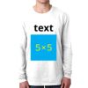 Men's Cotton Long-Sleeve " Crew Thumbnail