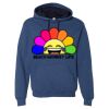 Sofspun® Microstripe Hooded Sweatshirt Thumbnail